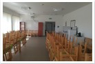 Felszerelt, közös étkező